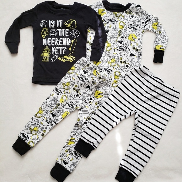 Long Sleeve Pajama Set NWT CARTER/'S® 4T Boys/' /'Later Gator/' 3-pc